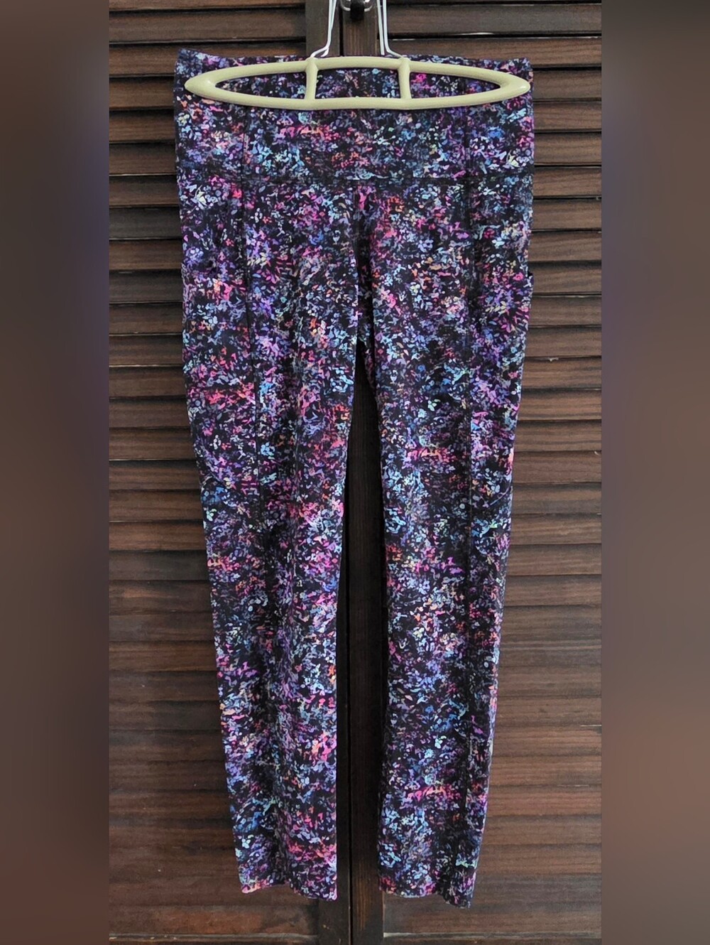 Lululemon Fast And Free Highrise Crops In Size 2.